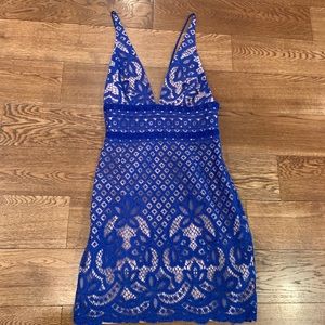 Stylstalker Short Blue Dress Slip Dress